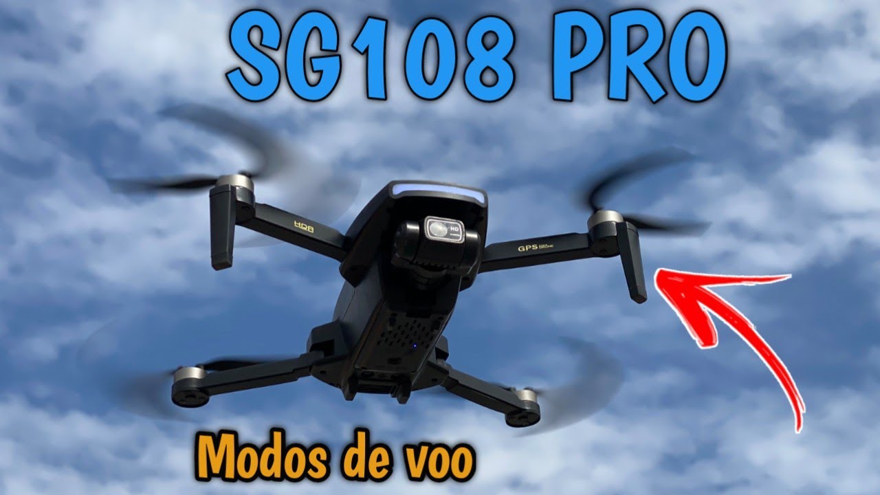 SG108 PRO aprenda a fazer os modos de voo automáticos tutorial completo