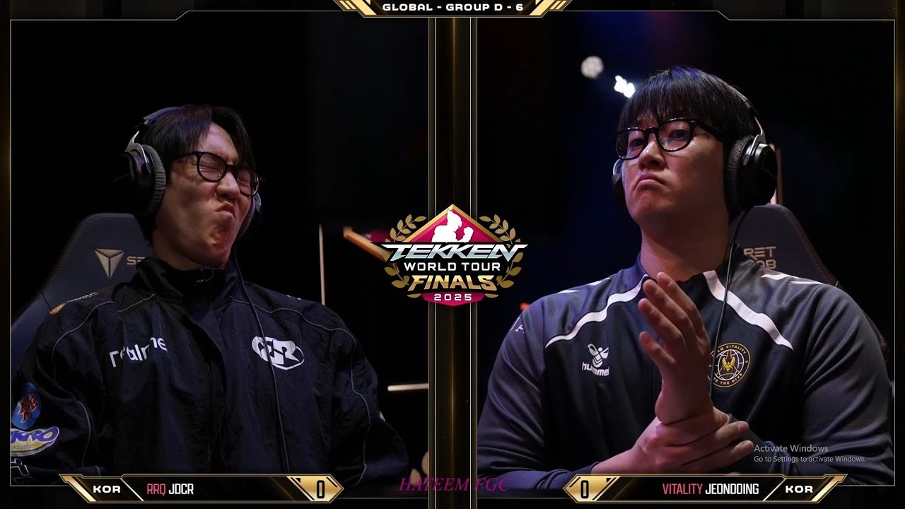 RRQ | JDCR 🇰🇷 (Dragunov) vs VITALITY | JeonDDing 🇰🇷 (Eddy) ➤ TWT FINALS 2025 GROUP D - Tekken 8