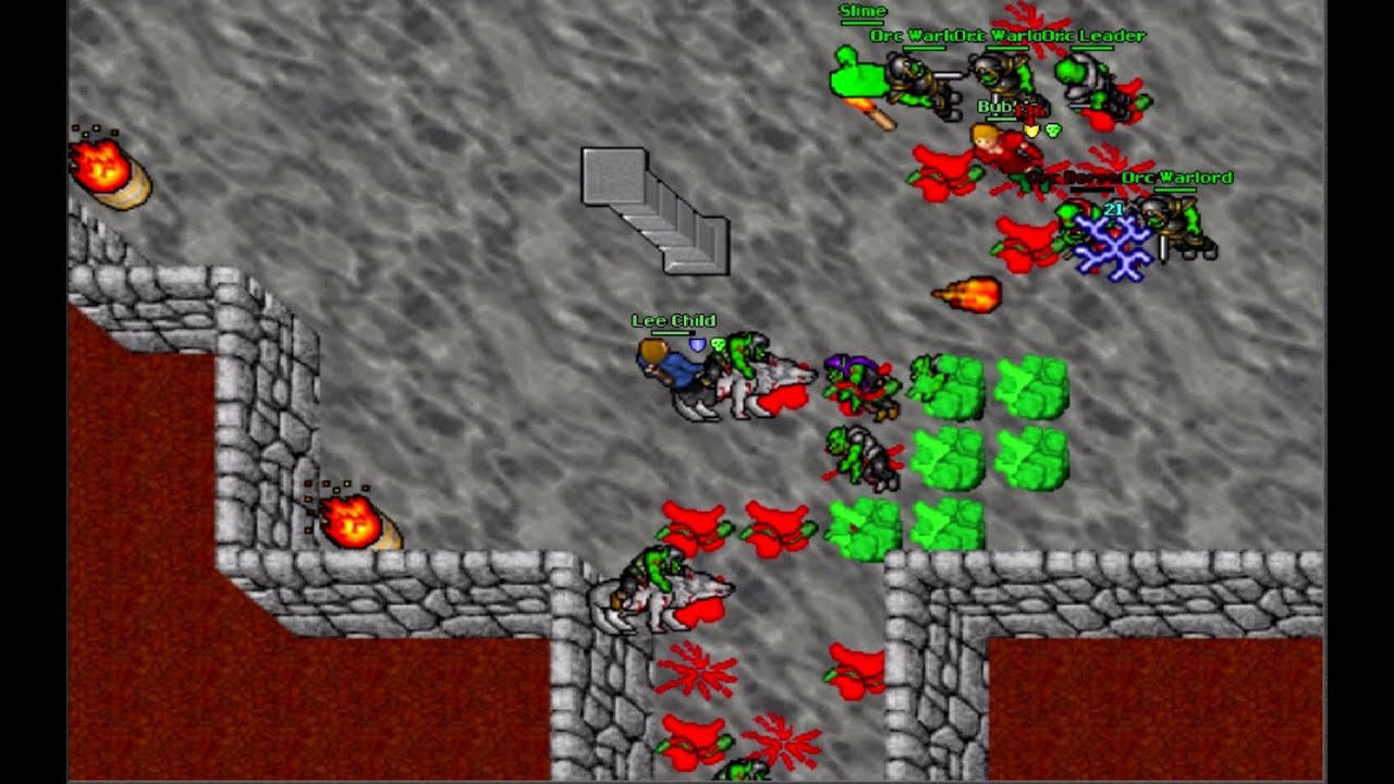 BUBBLE Helping an ED44 in Orc Fortress (Antica 2005 7.4)