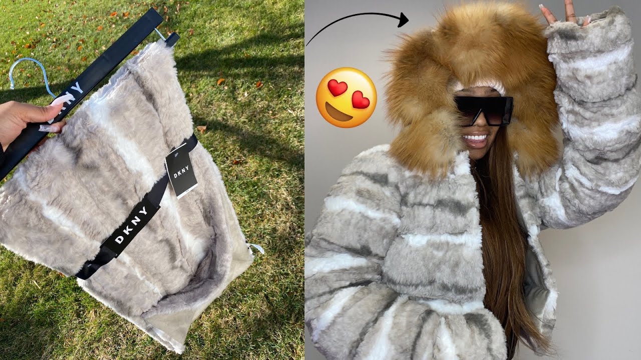 Fur Blanket to VIRAL Winter Coat | Clothing Transformation Video | Vlogmas Day 2