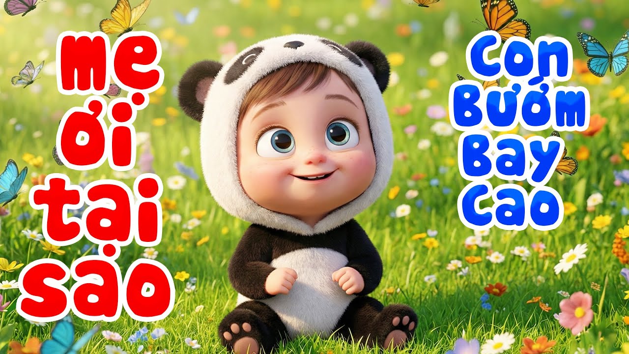 Nhạc Thiếu Nhi Hay Nhất Cho Bé | Mẹ Ơi Tại Sao Con Bướm Bay Cao ?