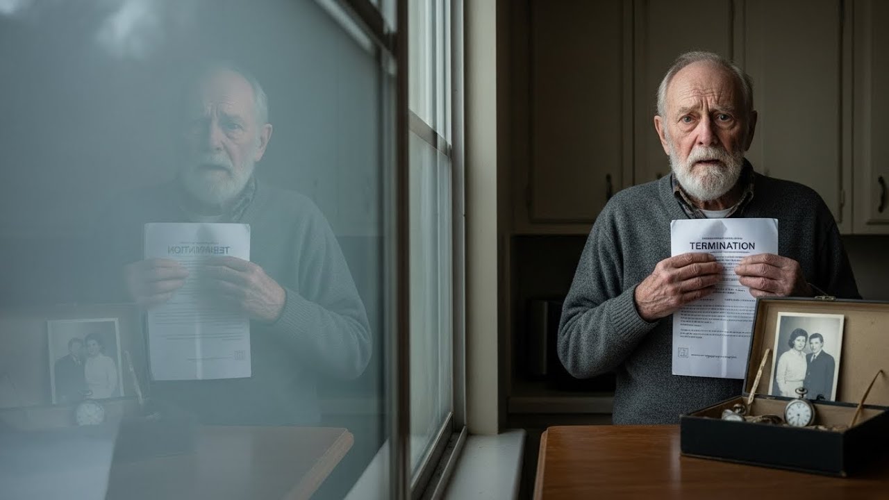 After 37 Years of Work, He Finally Clocked Out… Then the Letter Took Everything