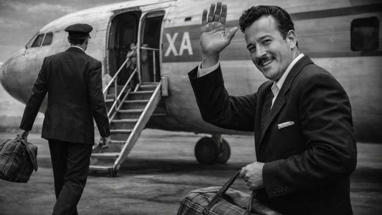 El mensaje de Pedro Infante ANTES de subir al avión que pocos conocieron