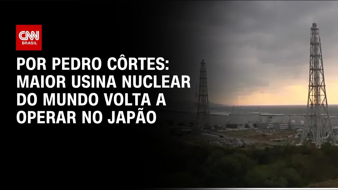Maior usina nuclear do mundo volta a operar no Japão após 15 anos | LIVE CNN