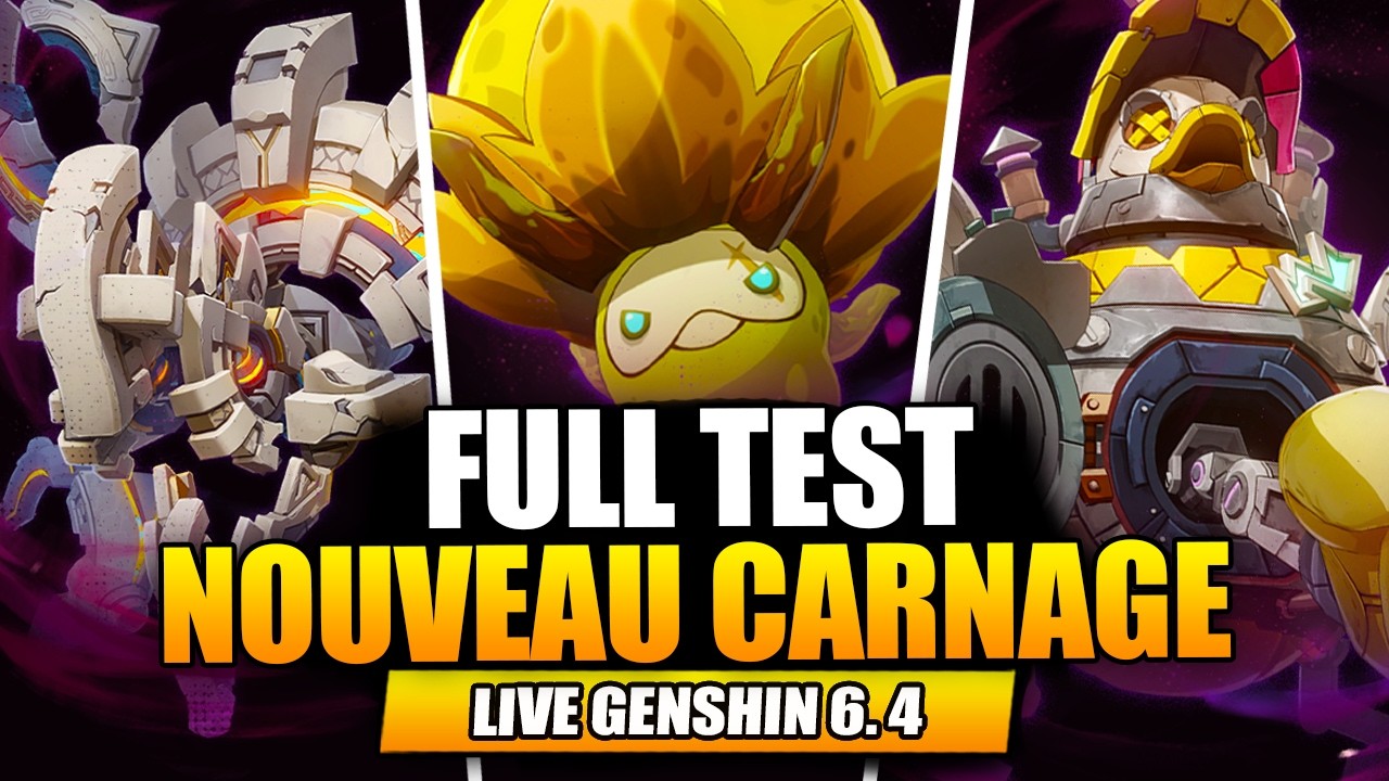 NOUVEAU CARNAGE ! On test tout ! Venez sur Twitch pour discuter