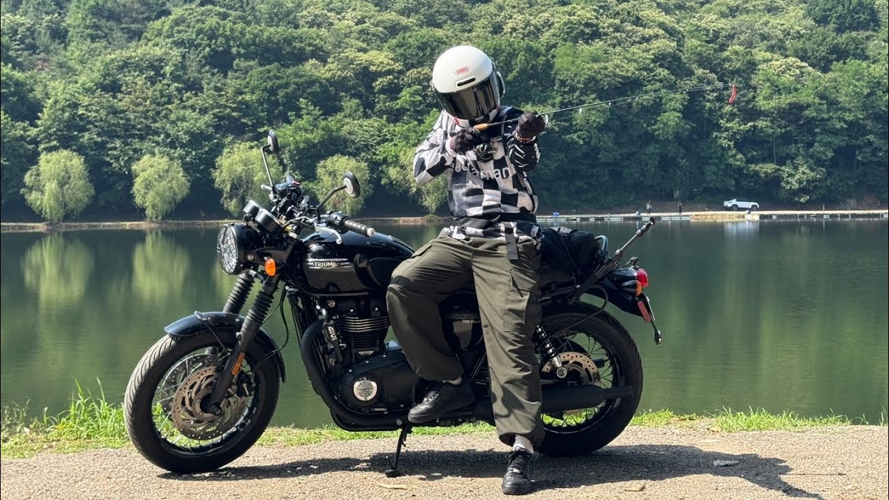 본네빌 t120 낚시