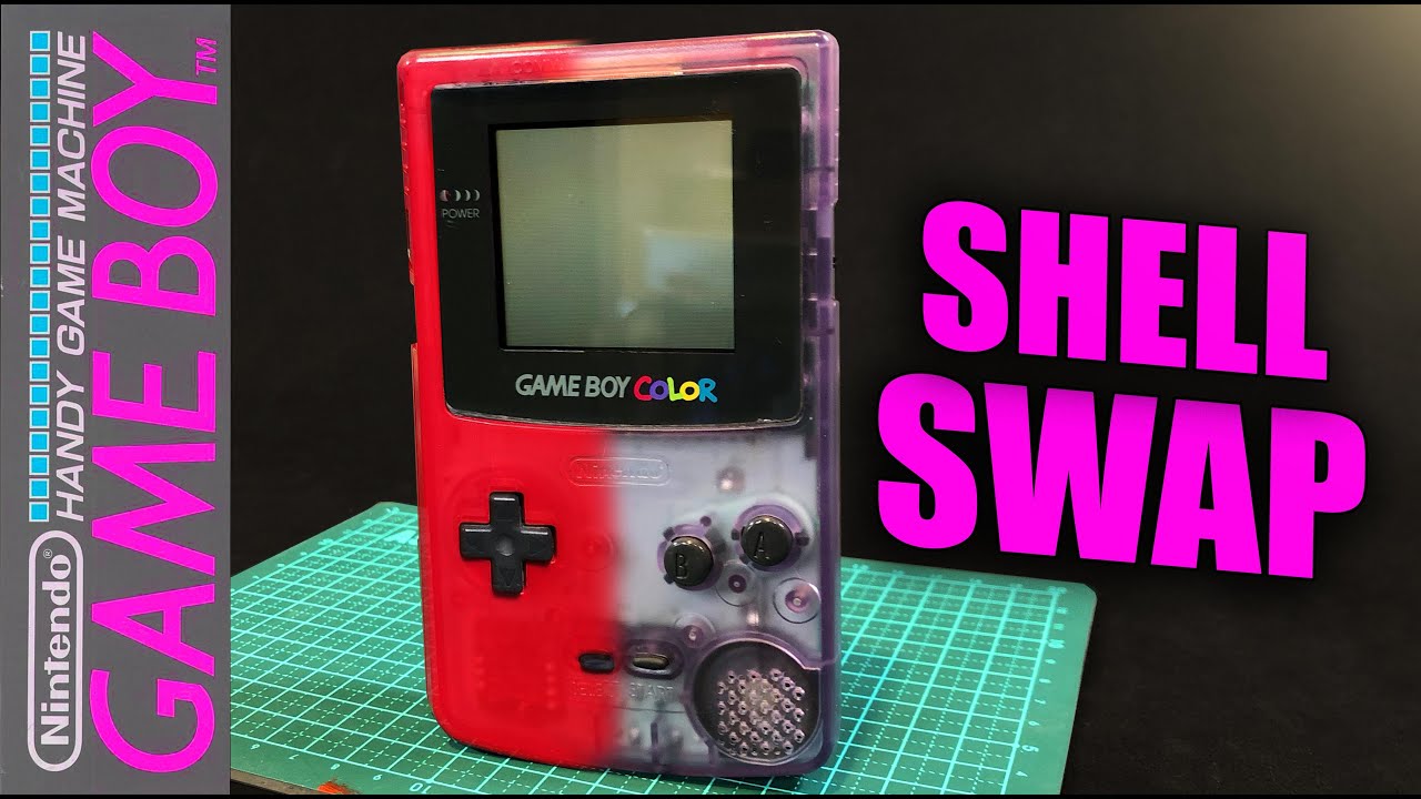 GameBOY Colour Shell Swap and Cleaning
