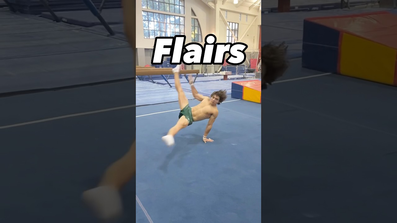 How to Flare: gymnast edition #gymnastics #flare #bboy #breakdance