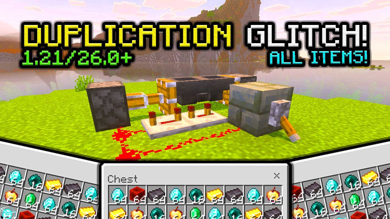 НОВЫЙ ГЛЮК С ДУБЛИРОВАНИЕМ в Minecraft Bedrock 1.21/26.0+