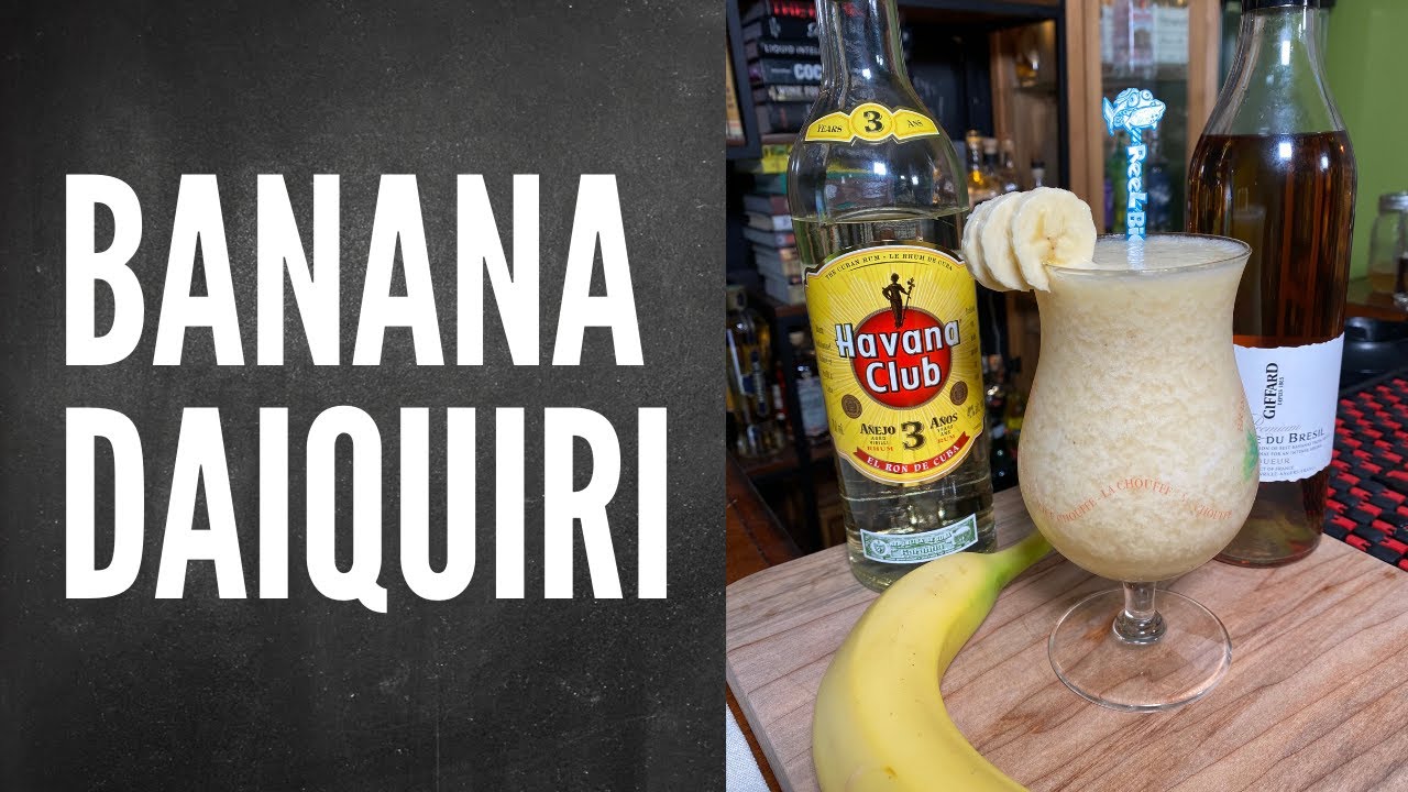 Banana Daiquiri Cocktail Recipe - How to make a Banana Daiquiri Cocktail | Difford's Cocktail Guide