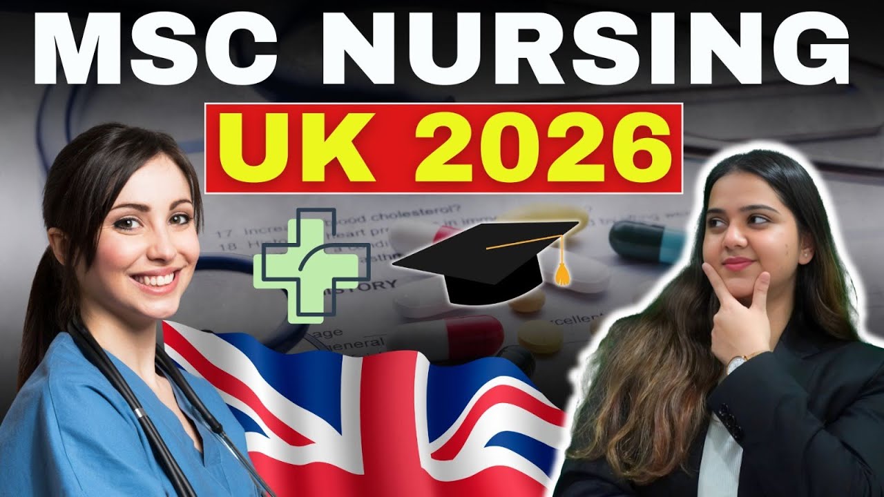 MSc Nursing in UK: How to Apply & Settle Abroad! 🇬🇧💉| Class24 Study Abroad