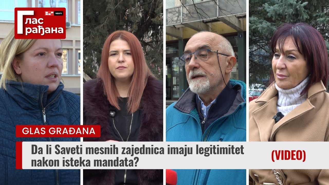 Da li Saveti mesnih zajednica imaju legitimitet nakon isteka mandata?