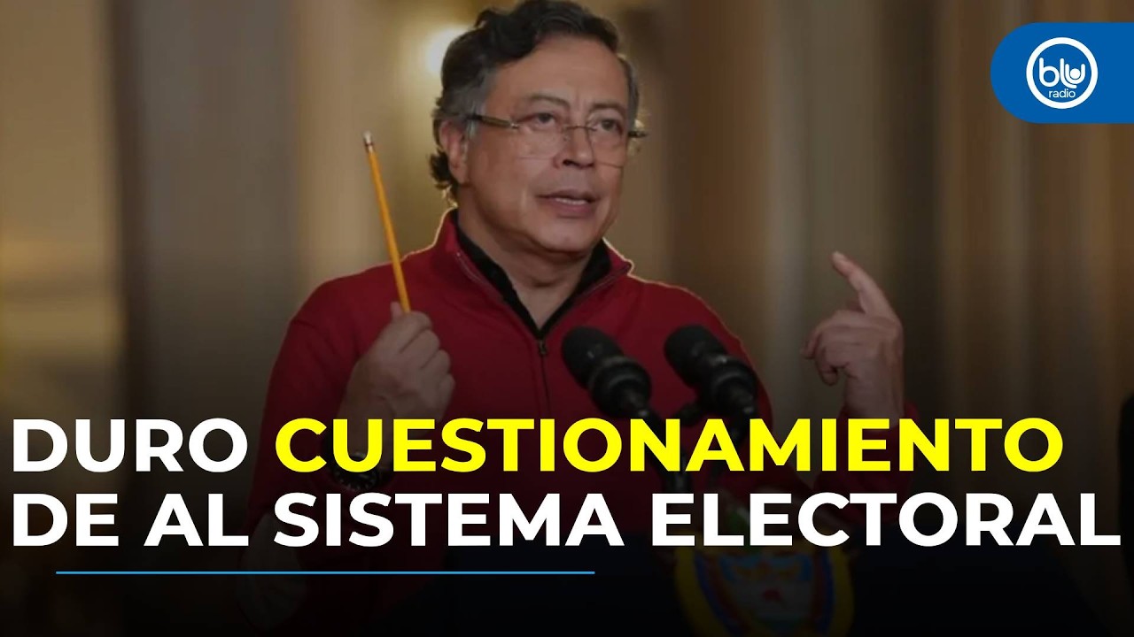 Es peligroso para democracia que presidente Petro hable sin sustento de posible fraude en elecciones
