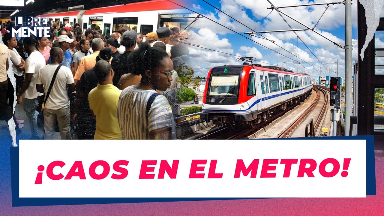 ¿Qué pasa con el Metro de Santo Domingo? Análisis de las fallas constantes en la Línea 2.