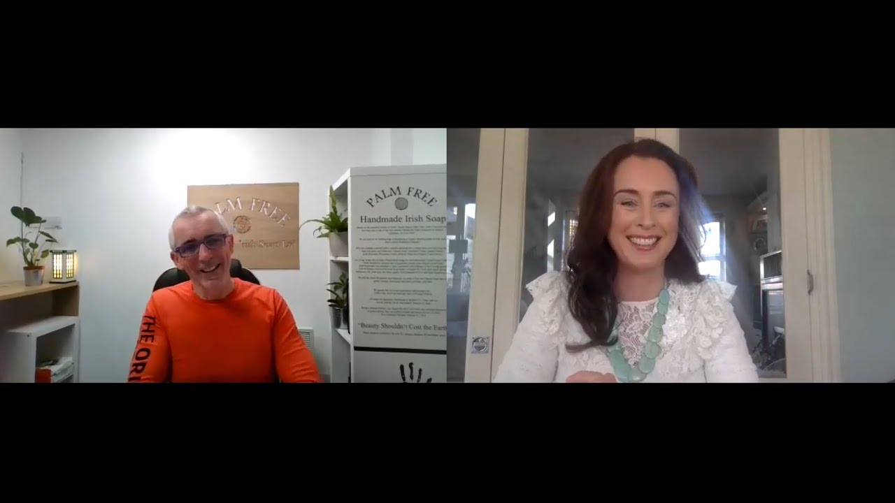 Caroline Murphy-Bennis interviews Tony Hoynes at Palm Free Irish Soap.