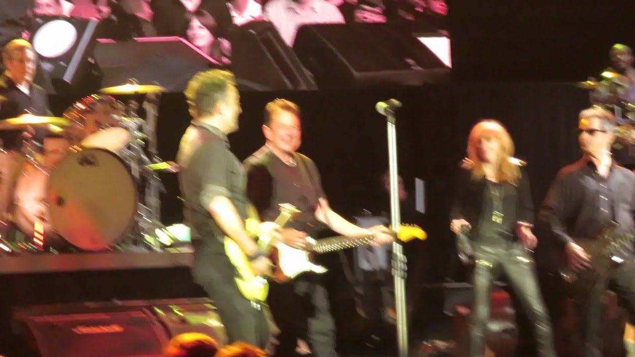 Bruce Springsteen & Joe Ely Great Balls of Fire/Lucille Live Houston 5/6/14