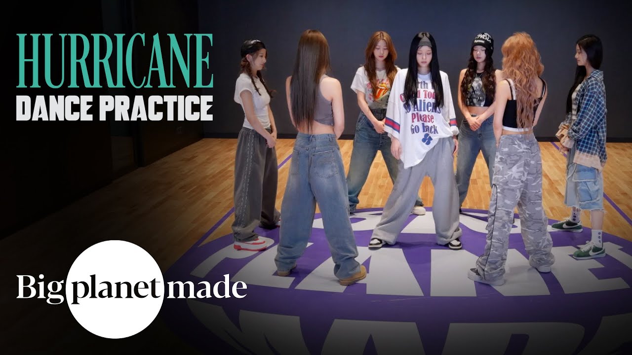 BADVILLAIN - 'HURRICANE' Dance Practice (Fix ver.)