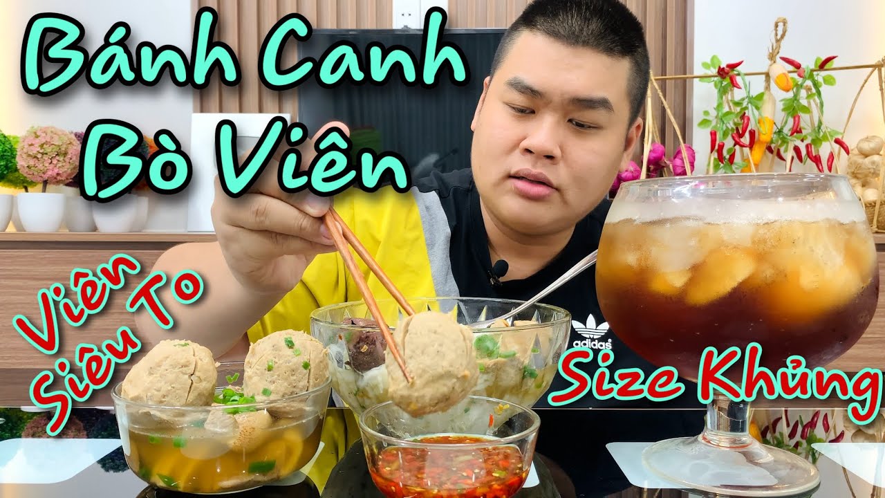 Vãi Linh Hồn Với Bánh Canh Bò Viên Size Khổng Lồ Có 1 Không 2 Tại Sài Gòn | Thằng Mập Food | Tập 430