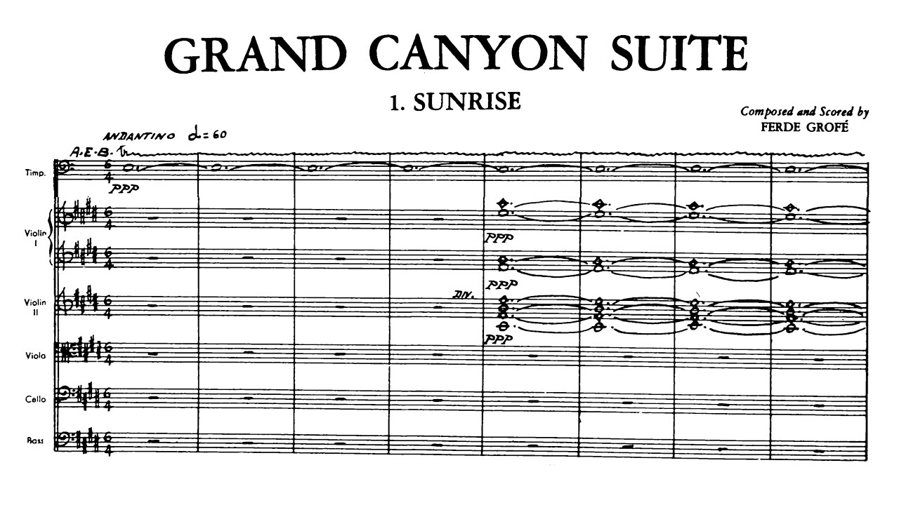 [Score] Ferde Grofé - 