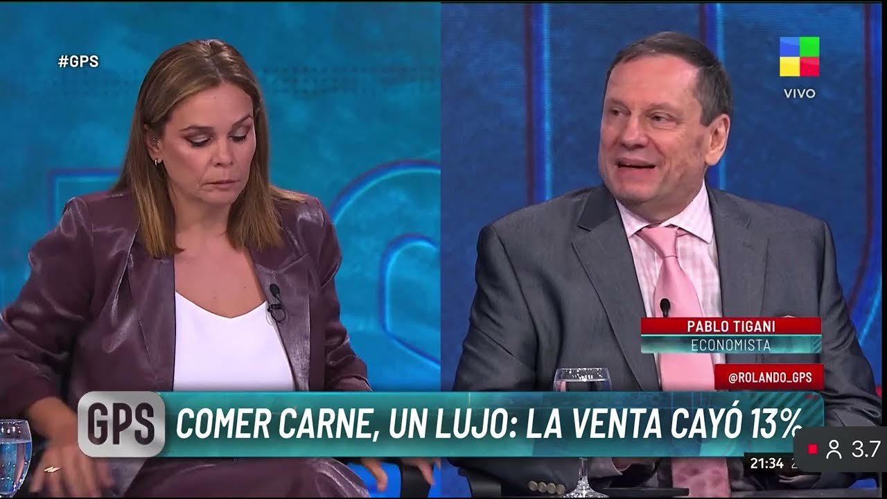 &ldquo;Hay una Hiperinflaci&oacute;n en d&oacute;lares&rdquo; - Pablo Tigani en Am&eacute;rica