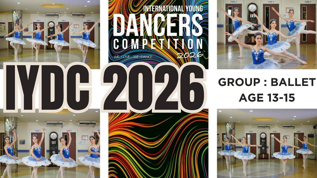 IYDC2026_Cosmic Pas de Quatre_BALLET Group 4 Person_Aged 13-15