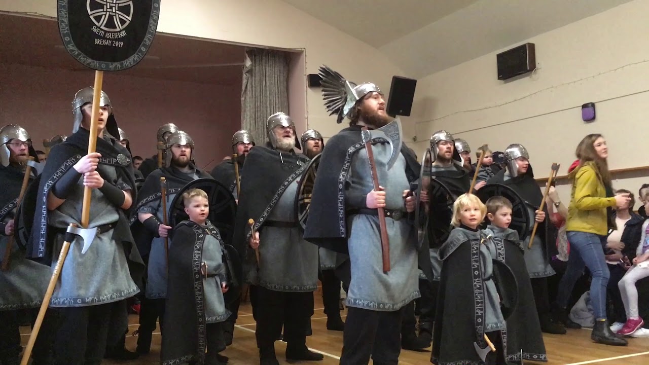 Bressay fire festival 2019 morning visit