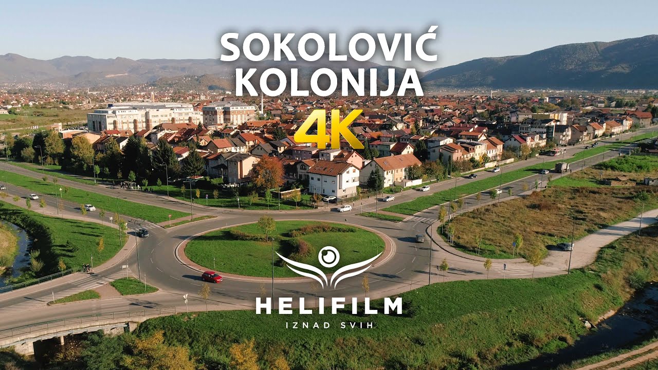 4K Mjesna zajednica Sokolovic Kolonija - Opcina Ilidza - Snimci iz zraka