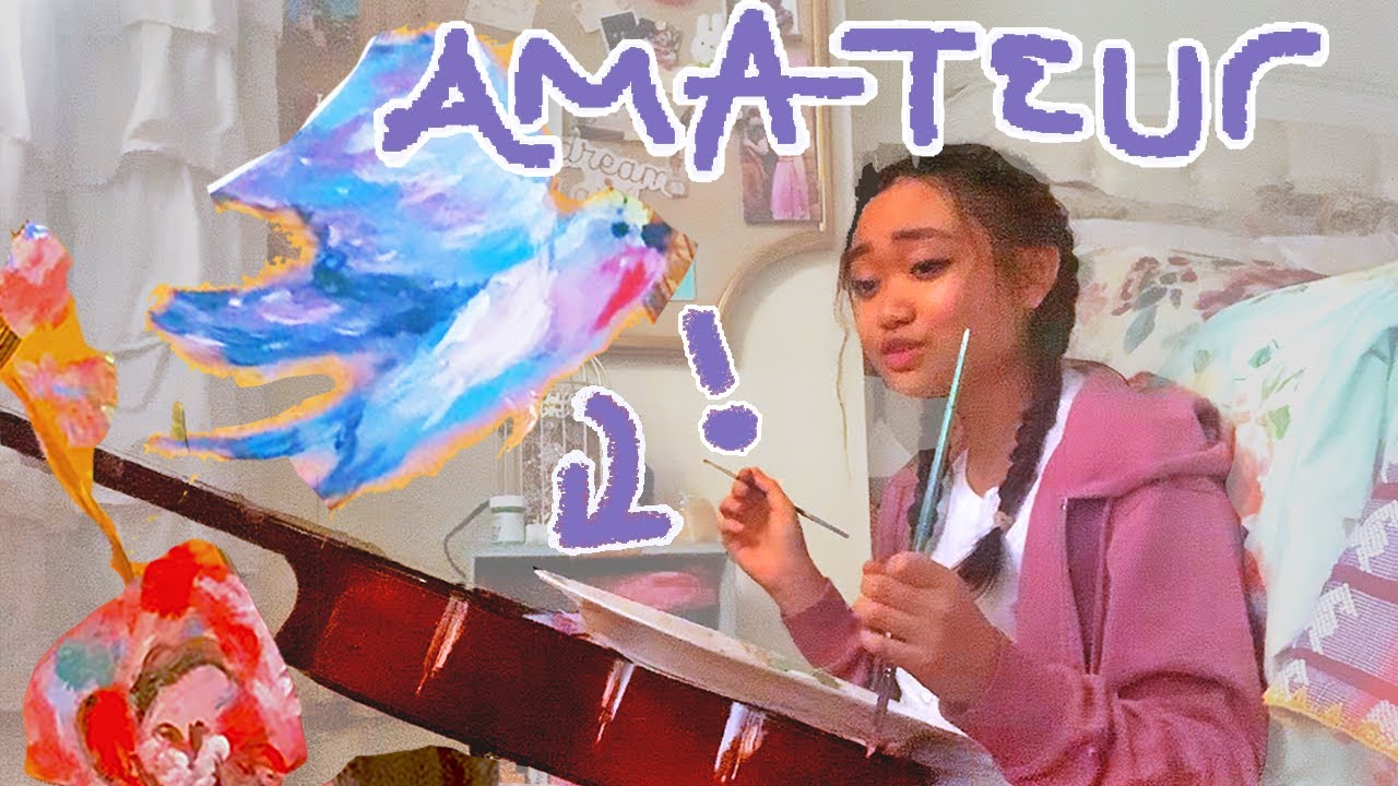 PAINTING MY GUITAR (Bc it was boring) *in quarantine*