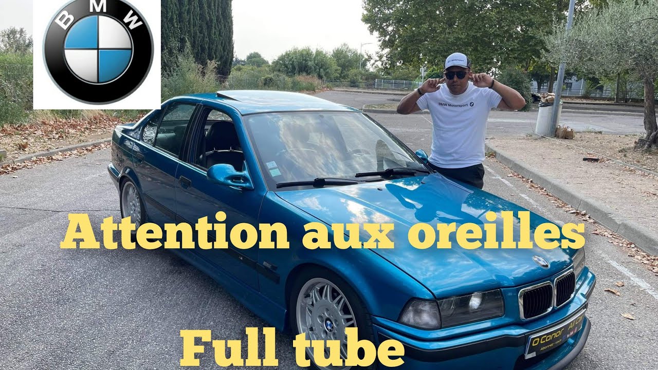 320i E36 Le 6 Cylindres Hurle à La Mort Intérieur E46👹😄