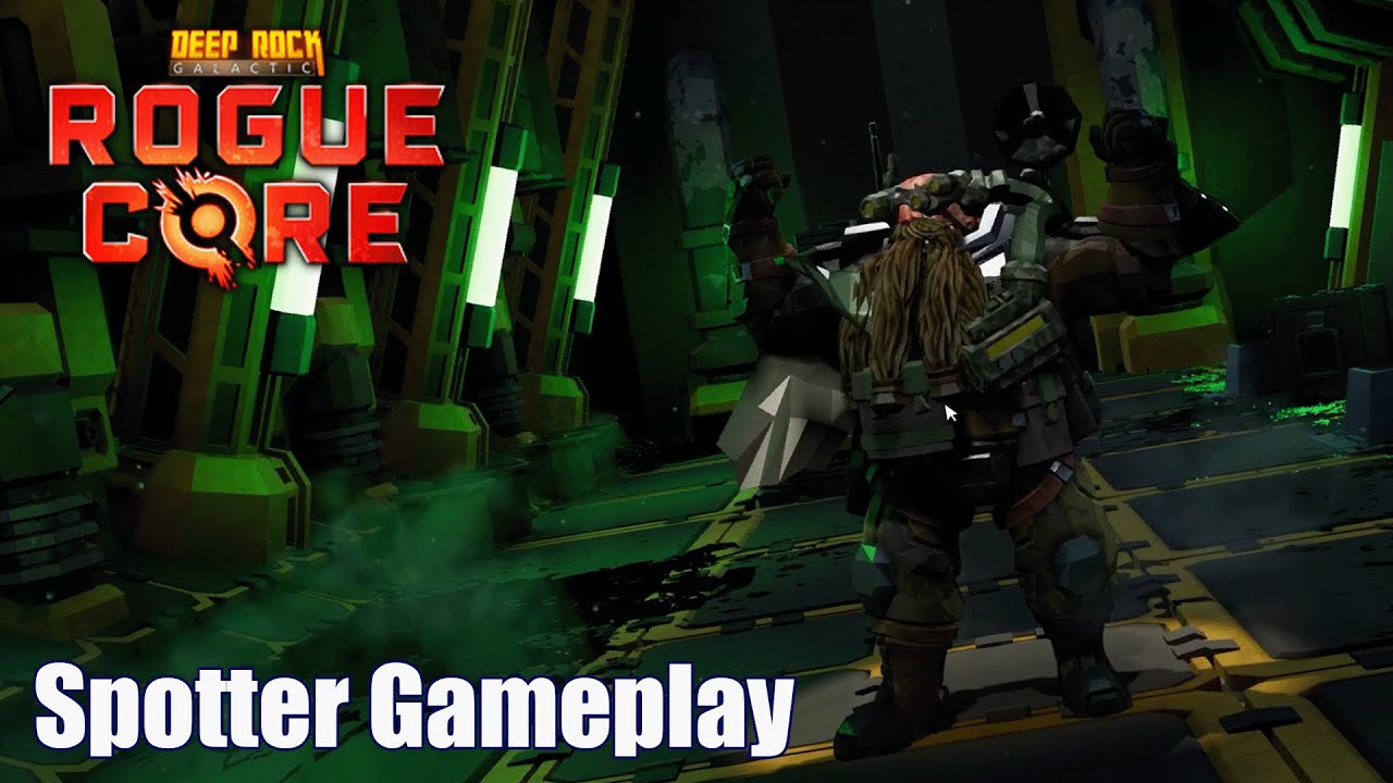 Deep Rock Galactic Rogue Core Spotter Gameplay [CLOSED ALPHA]