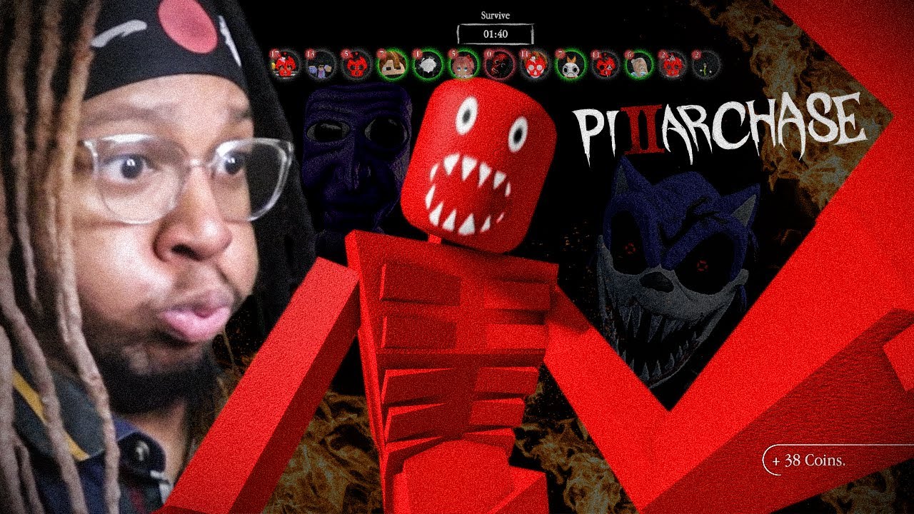 Я попробовал Roblox Pillar Chase 2... (пришлось сменить штаны)