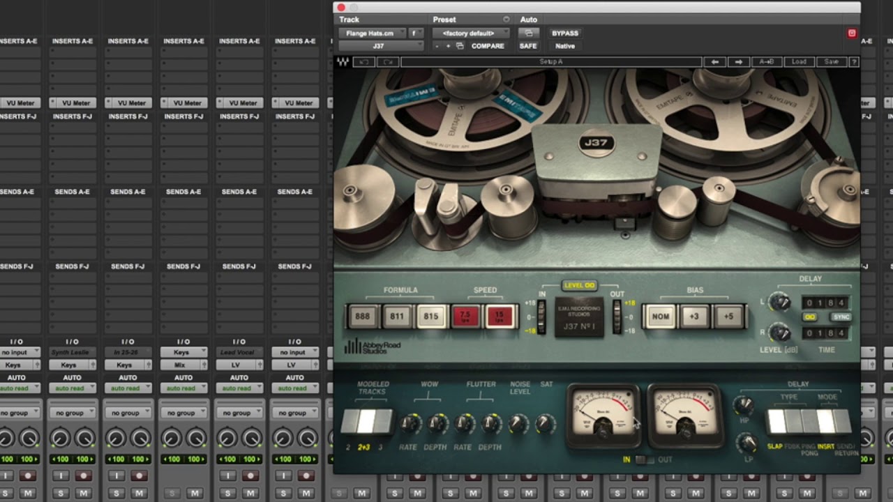 Digital Gain Staging with a VU Meter