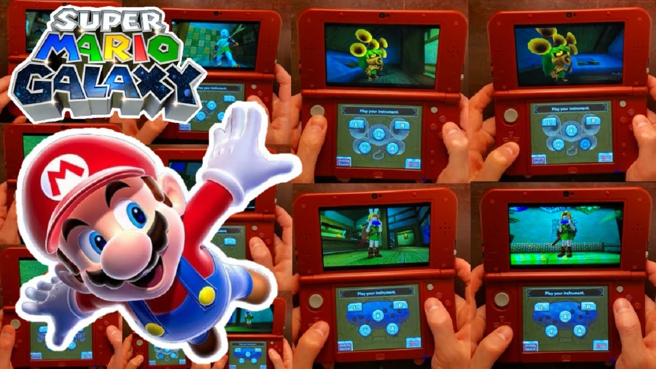 Gusty Garden Galaxy Theme played on Majora's Mask Instruments