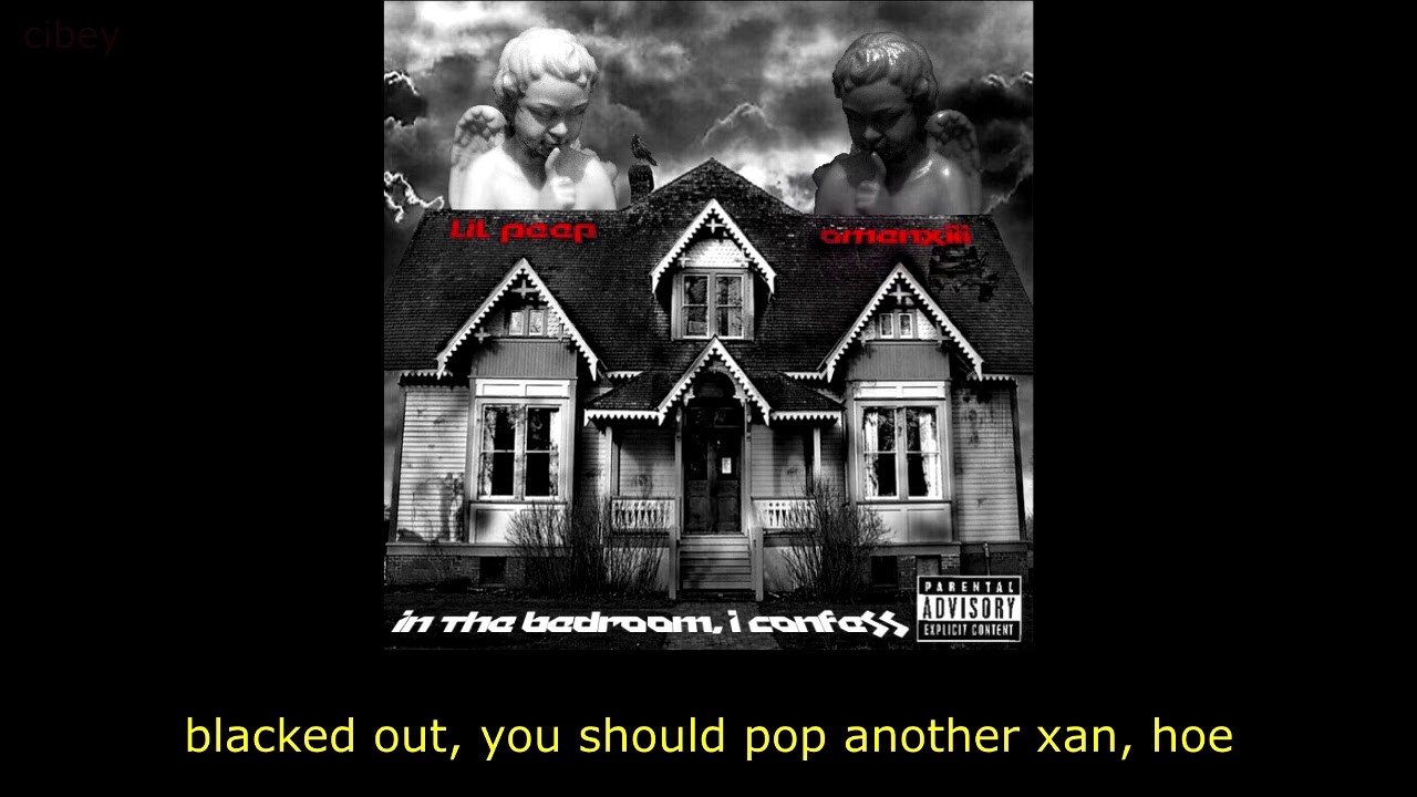 Lil Peep x OmenXIII - Blacked Out (lyrics)