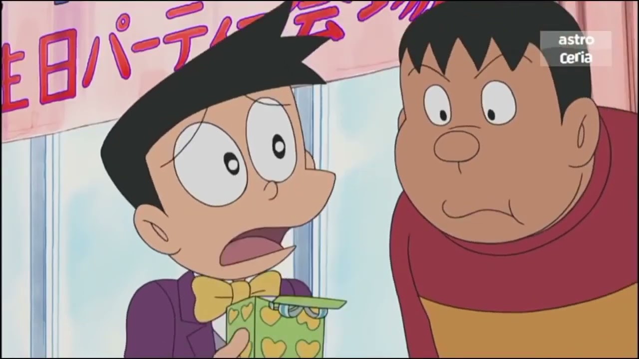 doraemon Malay- Hari jadi miskin suneo