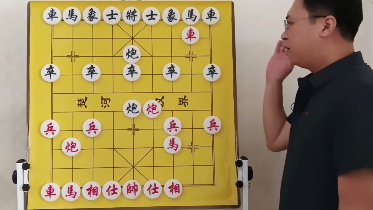 棋仙钟珍士角炮，空城献车三战三捷，想输一盘咋这么难？ #象棋