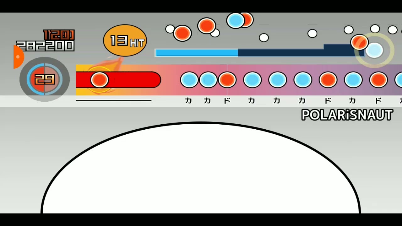 POLARiSNAUTやってみました#太鼓の達人 #ゲーム #音ゲー 