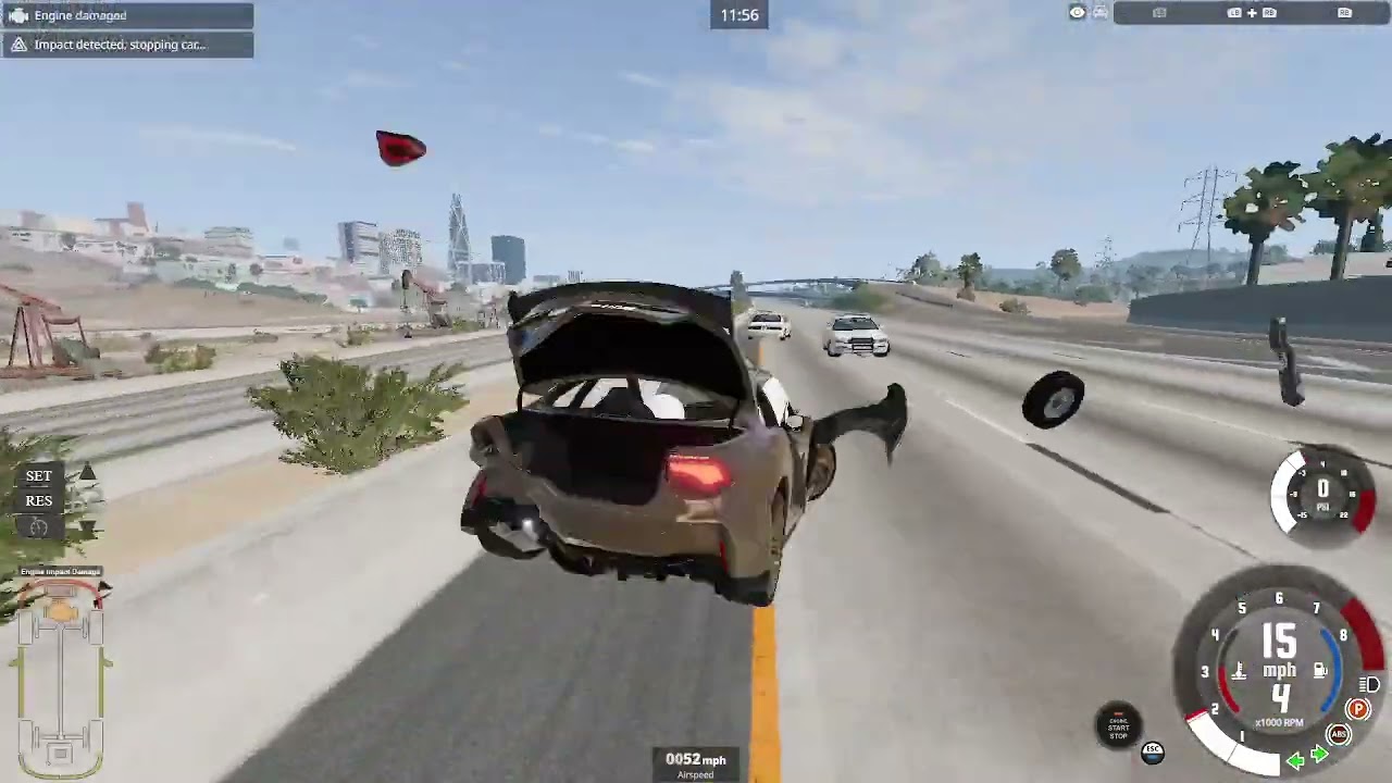 My FirstTime Playing BeamNG. Drive