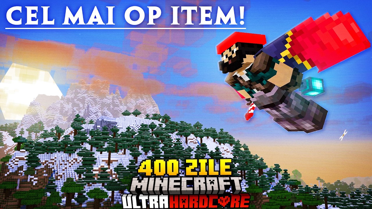 Am Obtinut CEL MAI OP ITEM pe Minecraft Ultra Hardcore!