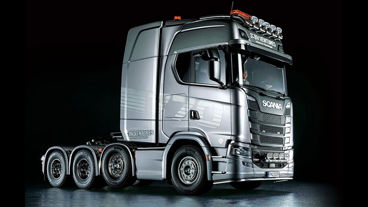 Прогресс в работе над моей радиоуправляемой моделью грузовика Tamiya Scania 770S 8x4x4. 17.02.2026
