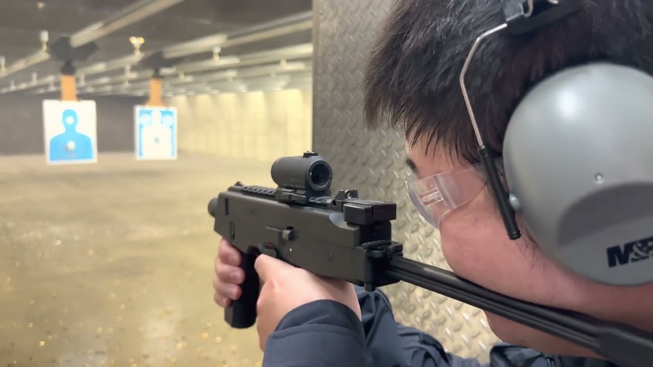 Full Auto B&T MP9 Mag Dump