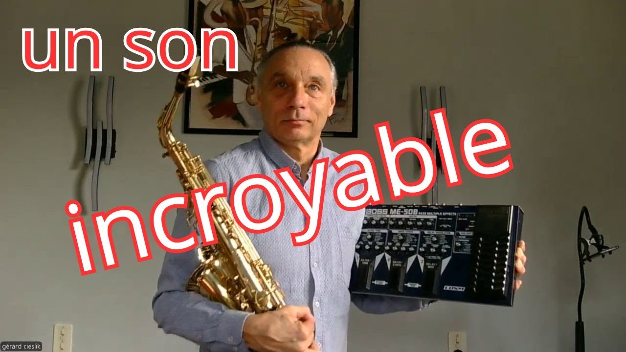 tu as de larsen avec tes boites d’effets au saxophone, voici comment stopper ça