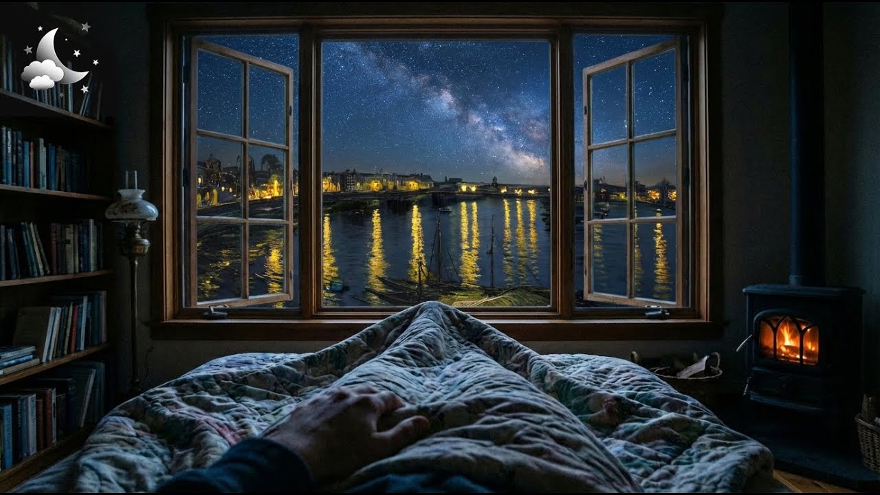 Fall Asleep Under Starry Night Over the Rhône • Calm Your Mind & Soothe Your Nervous System