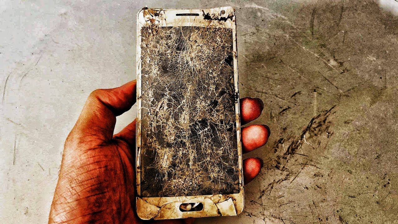 Restoration old broken Samsung smartphones | 6-year-old smartphone restore destroyed