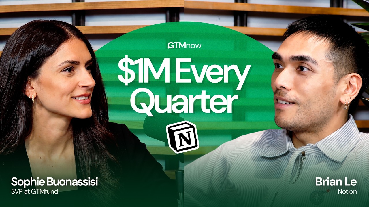 How Sales Reps Make $1 Million a Quarter in Tech | Brian Le, Notion