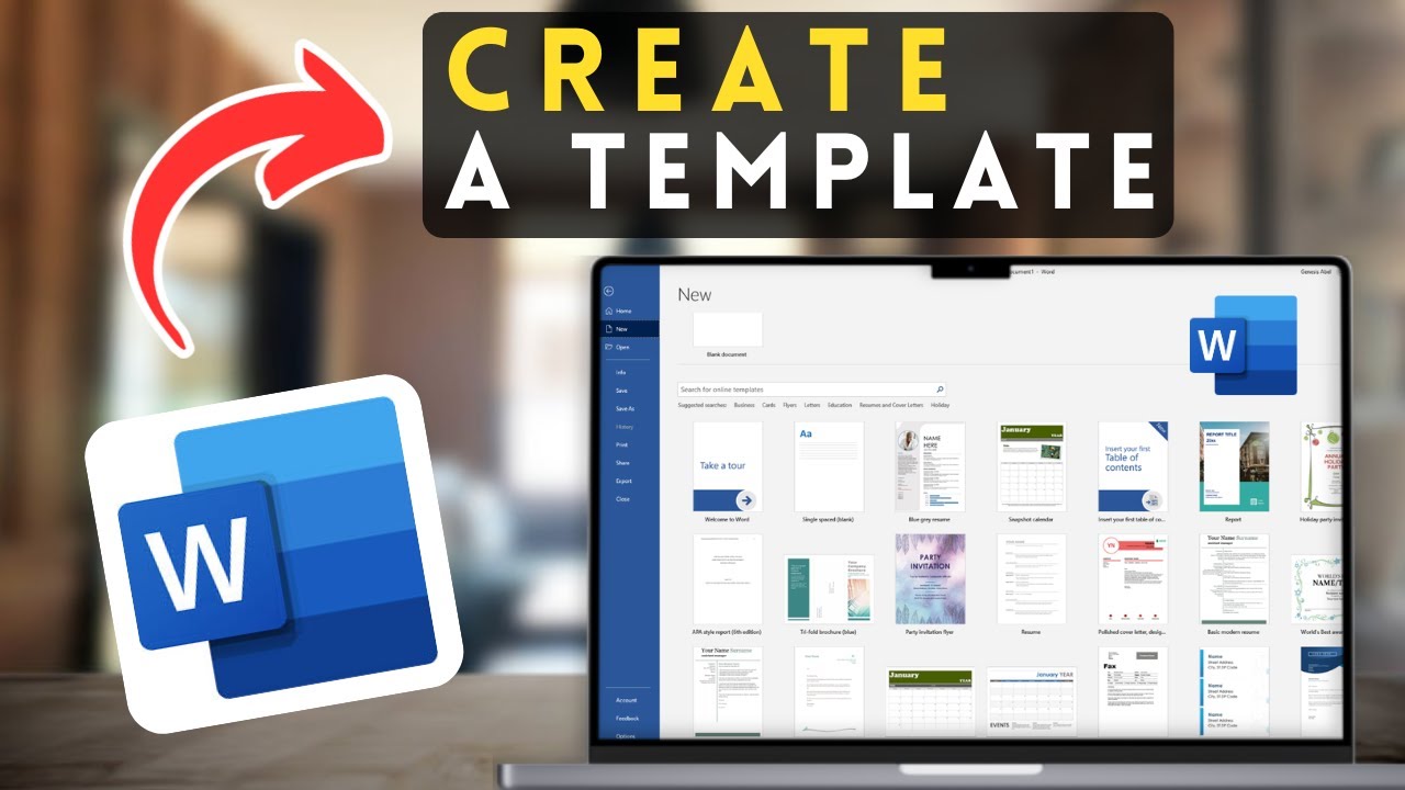 How to Create a Template in MS Word | Microsoft Word Tutorial (2025)