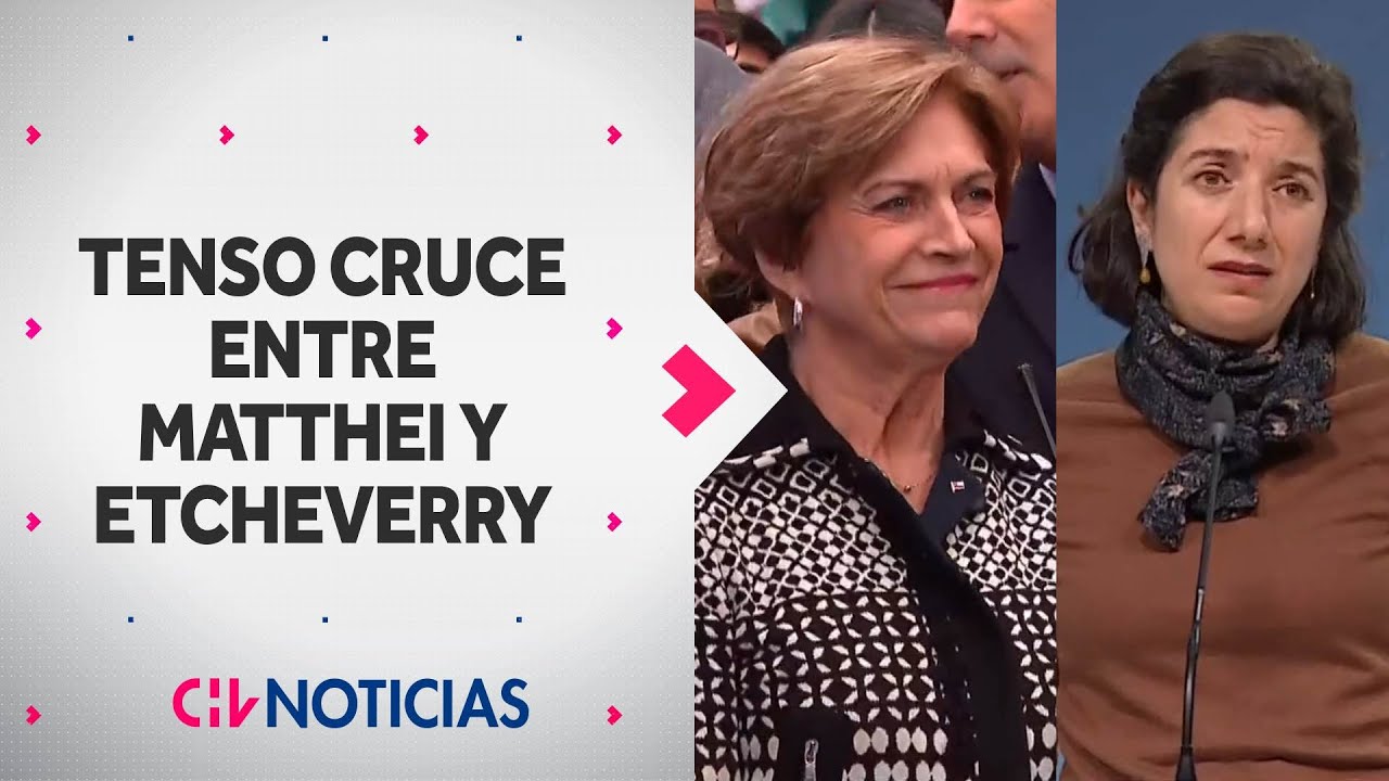 Matthei se lanzó contra ministra Etcheverry: La pidió “quedarse callada alguna vez” - CHV Noticias