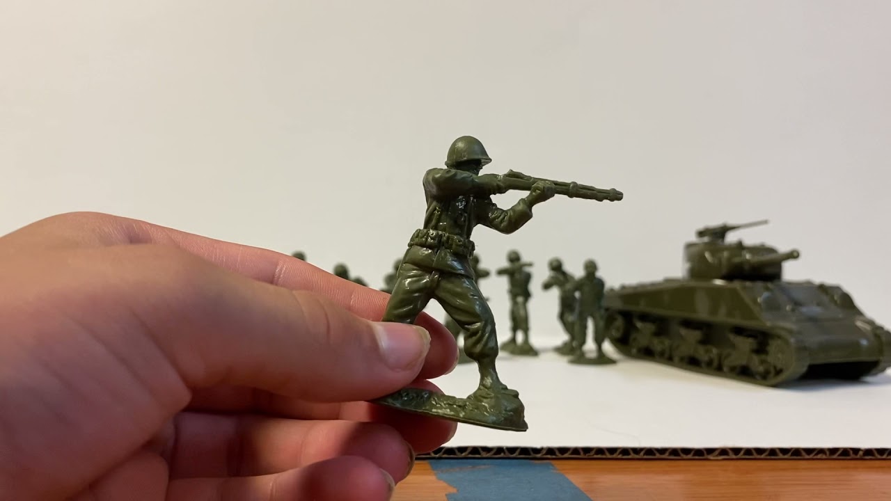 Classic Toy Soldiers U.S. infantry review!