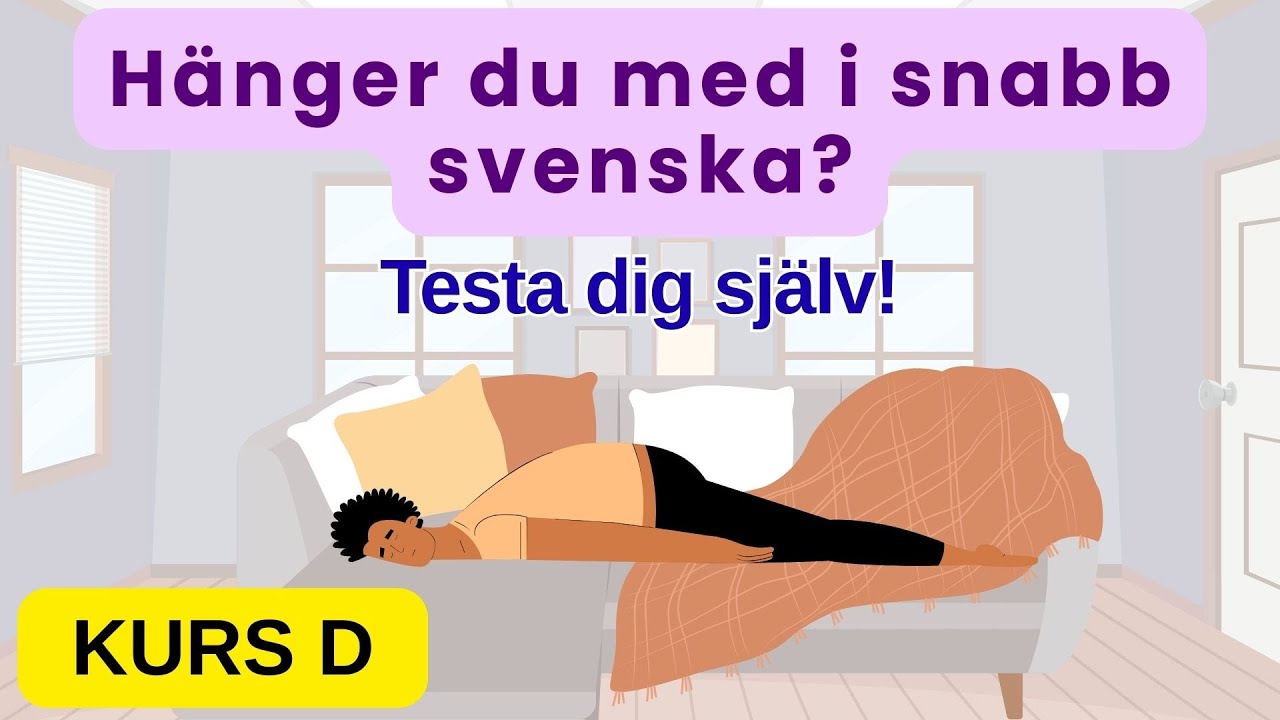 Hörförståelse Övning SFI: Lyssna och svara – Vad berättar personen om?