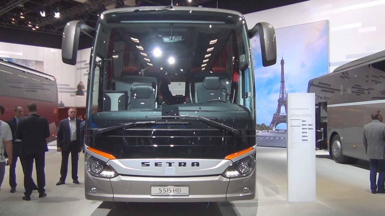 Setra ComfortClass S 515 HD Bus Exterior and Interior in 3D
